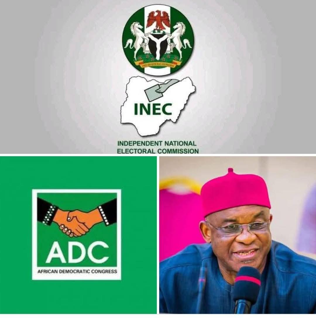 INEC HAS REMOVED THE NAMES OF ADC NATIONAL CHAIRMAN AND SECRETARY FROM THEIR PORTAL